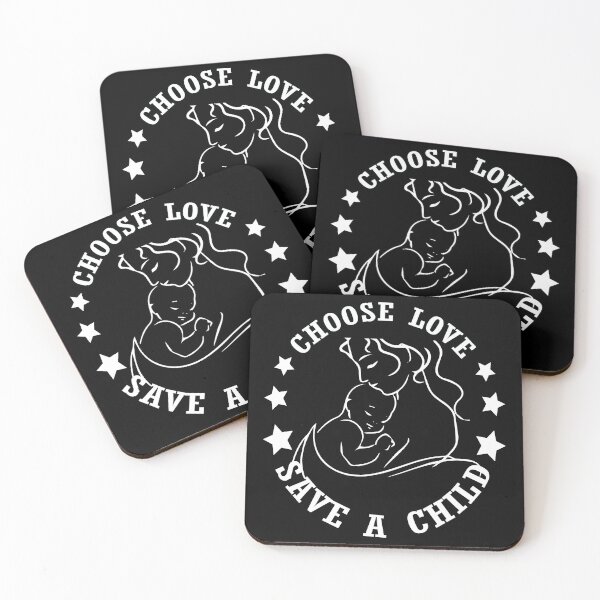 Item preview, Choose love save a child mom and son wight design gift designed and sold by greatatlas.
