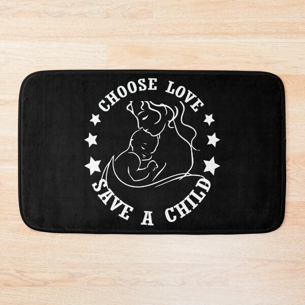 Item preview, Choose love save a child mom and son wight design gift designed and sold by greatatlas.