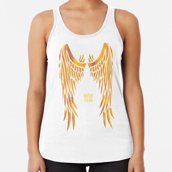 Golden Wonder Wings (WW1984) Racerback Tank Top