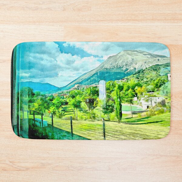Item preview, Celano landscape from train window designed and sold by Giuseppe Cocco.