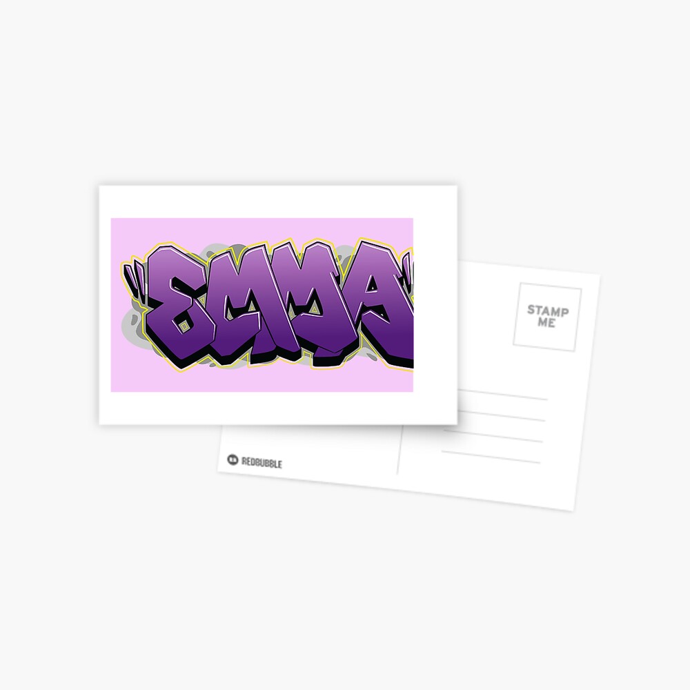 Sticker for Sale mit EMMA Name personalisiert bunt von allysmar