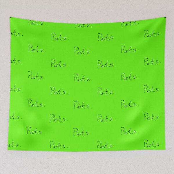 Item preview, Pets Text Design (Green) designed and sold by AJ505.