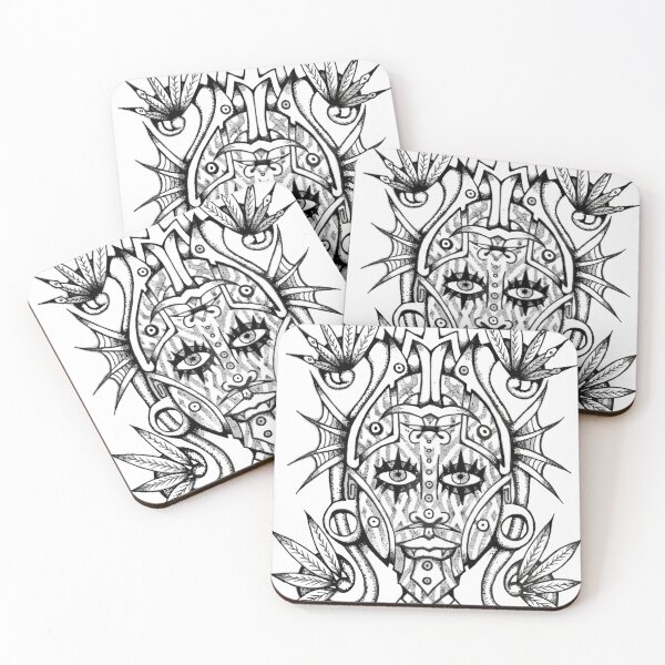 Item preview, Tropical Tribal mask designed and sold by PiloyYolip.