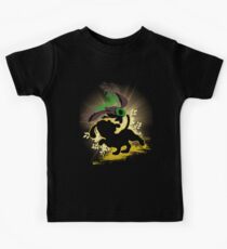 Super Smash Bros. Yellow Duck Hunt Dog Silhouette Kids Tee