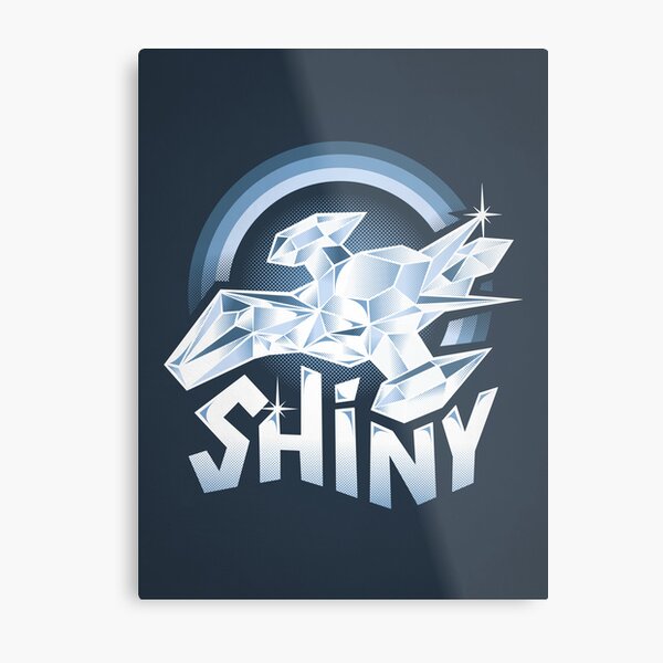 Shiny Metal Print