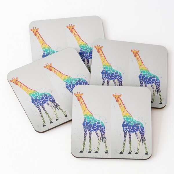 Item preview, Rainbow Giraffe designed and sold by Dianne Fleming.