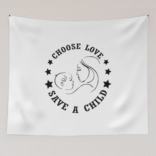 Item preview, Choose love save a child mam and son black design gift for mom designed and sold by greatatlas.