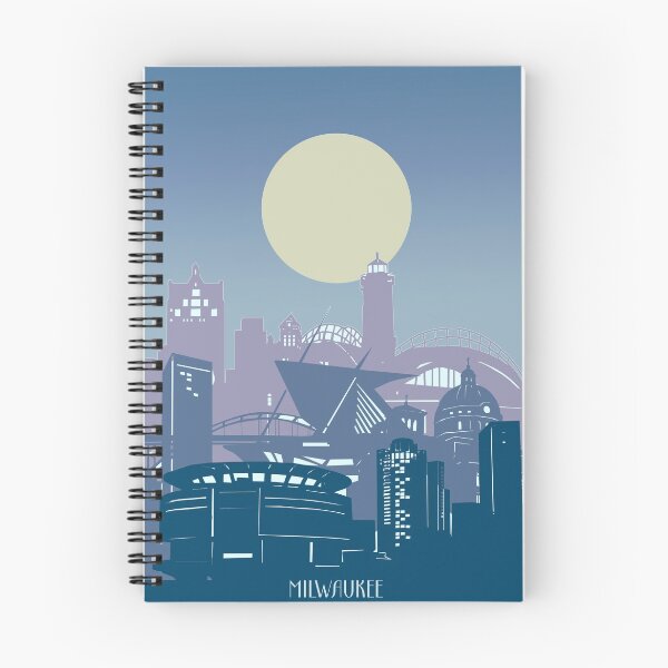 Item preview, milwaukee skyline designed and sold by BekimART2.