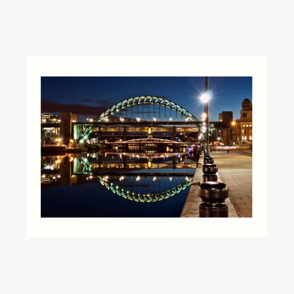 Tyne Bridge At Newcastle Art Print
