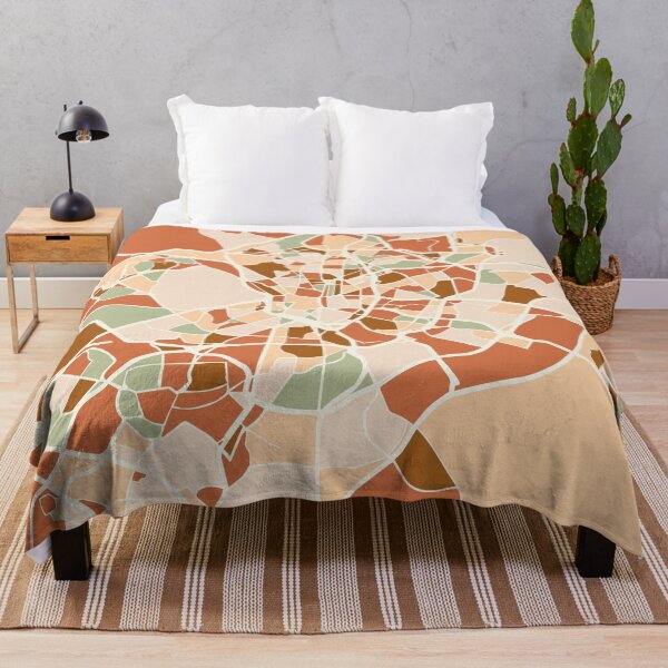 Artikelvorschau, MADRID SPAIN CITY MAP EARTH TONES entworfen und verkauft von deificusArt.