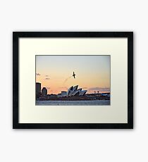 Aerobatic Framed Print