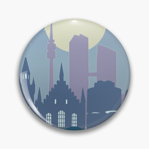 Item preview, munich skyline designed and sold by BekimART2.