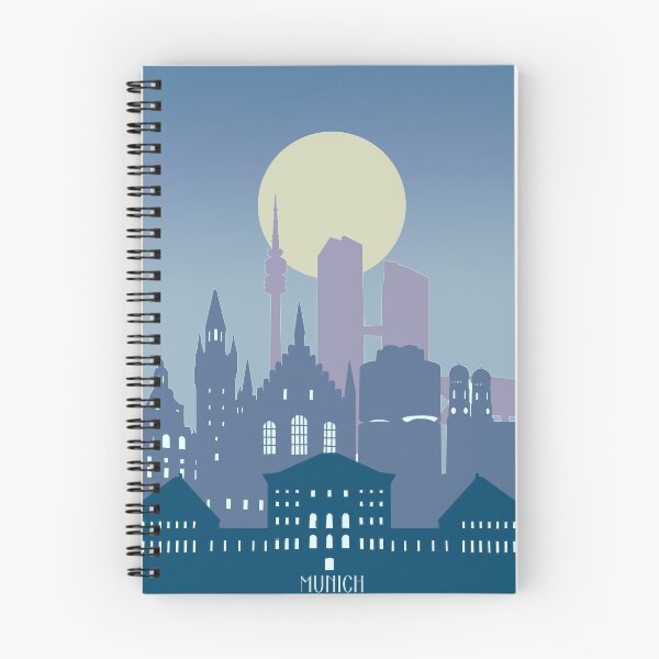 Item preview, munich skyline designed and sold by BekimART2.