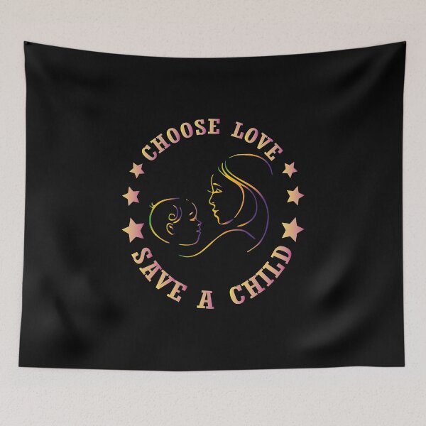 Item preview, Choose love save a child color design gift designed and sold by greatatlas.