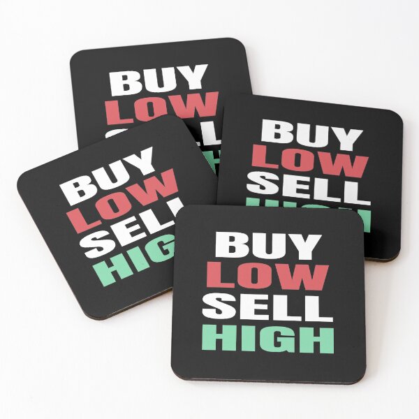 Item preview, Buy Low Sell High Trader Investor Investing Trading Gift designed and sold by D7om0Canada.