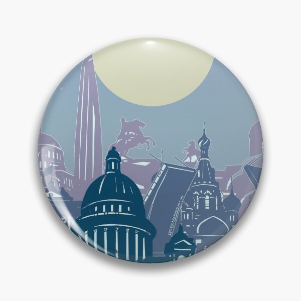 Item preview, saint petersburg skyline designed and sold by BekimART2.
