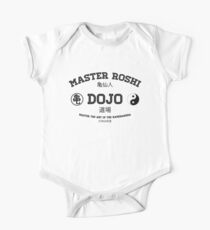 Body de manga corta Maestro Roshi Dojo v1