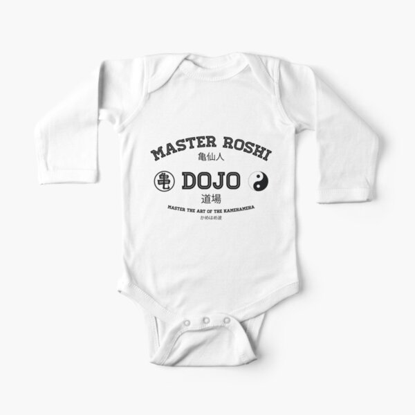 Maestro Roshi Dojo v1 Body de manga larga para bebé