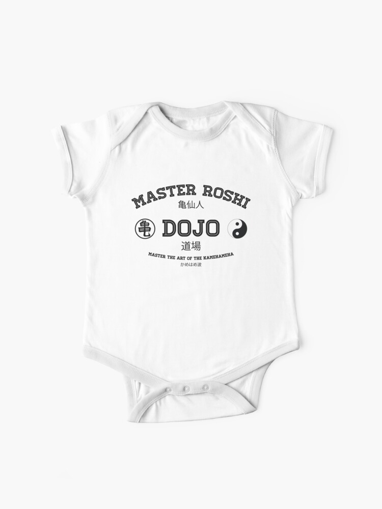 Master Roshi Dojo V1 Baby One Piece By Tombst0ne Redbubble