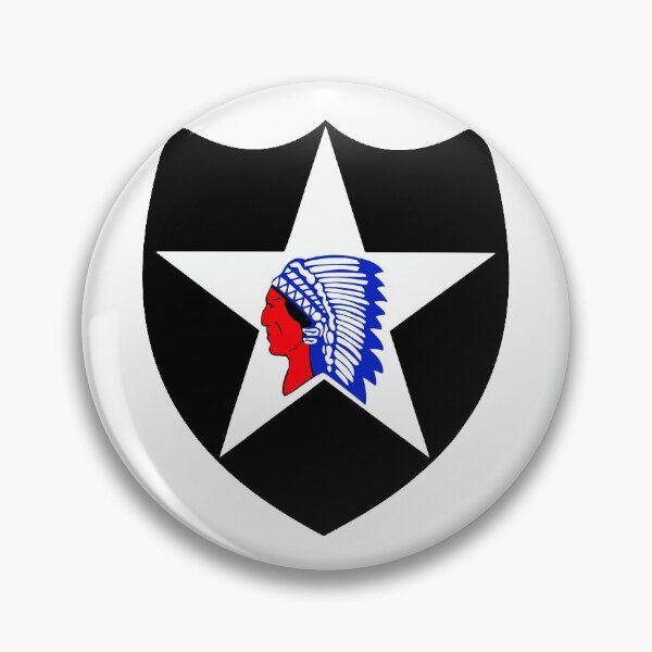 Item preview, US Army 2nd Infantry Division Indian head designed and sold by Kedaijohn.