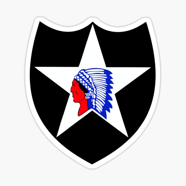 Item preview, US Army 2nd Infantry Division Indian head designed and sold by Kedaijohn.