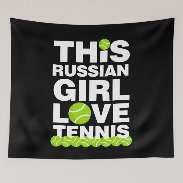 Item preview, This Russian Girl Loves Tennis designed and sold by elhefe.