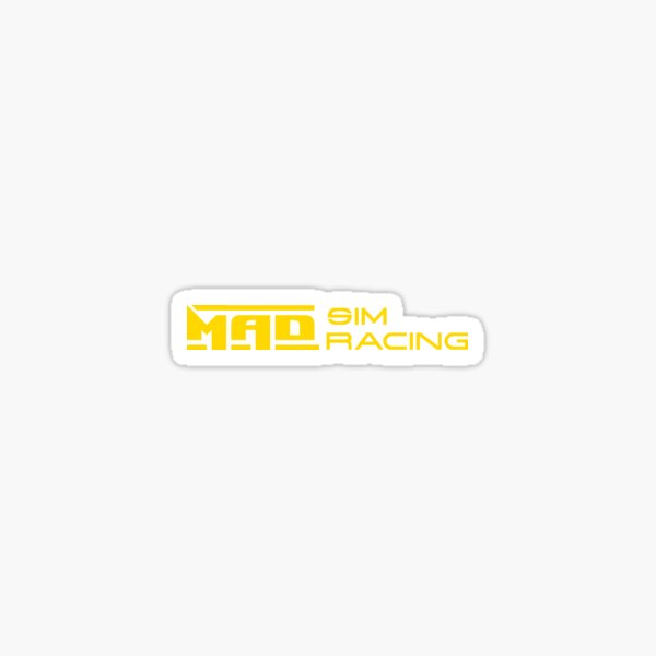 MadSimRacingYellow Sticker