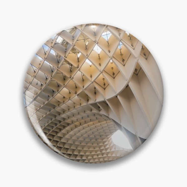 Item preview, Metropol wooden micro laminated metrosol structure in sevilla spain view from below designed and sold by Flavio Vieri.