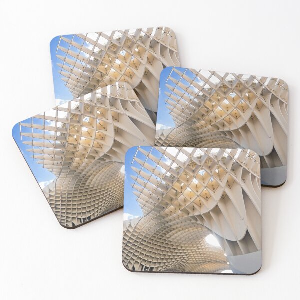 Item preview, Metropol wooden micro laminated metrosol structure in sevilla spain view from below designed and sold by Flavio Vieri.