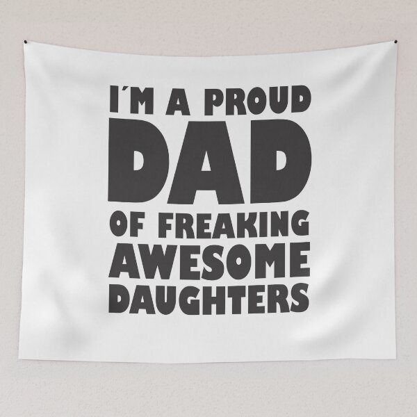 Item preview, I'm A Proud Dad Of A Freaking Awesome Daughter designed and sold by RafaelLopezz.