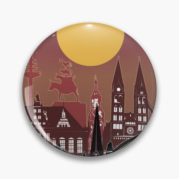 Item preview, bremen skyline designed and sold by BekimART2.