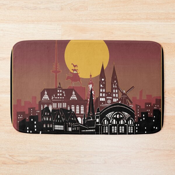 Item preview, bremen skyline designed and sold by BekimART2.
