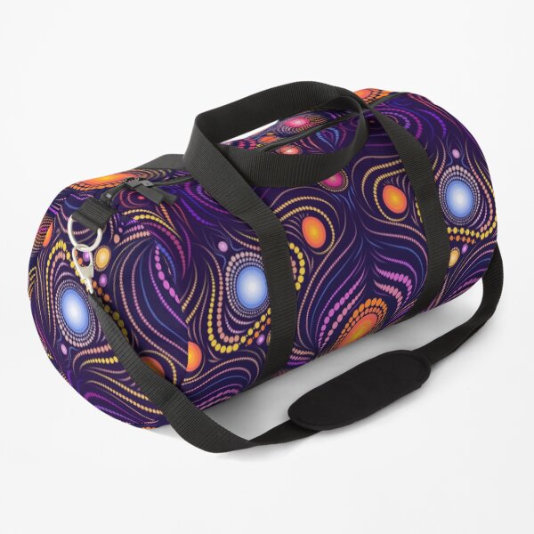 "Guardian" Mandala painting Duffle Bag