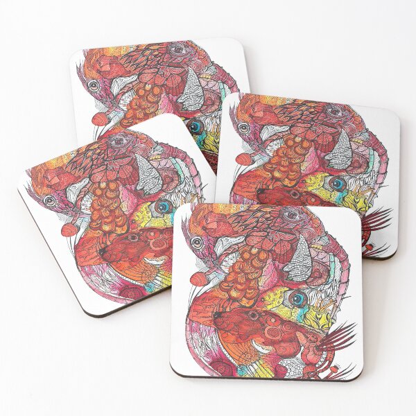 Item preview, The  Symbiotic Red designed and sold by fishtower.
