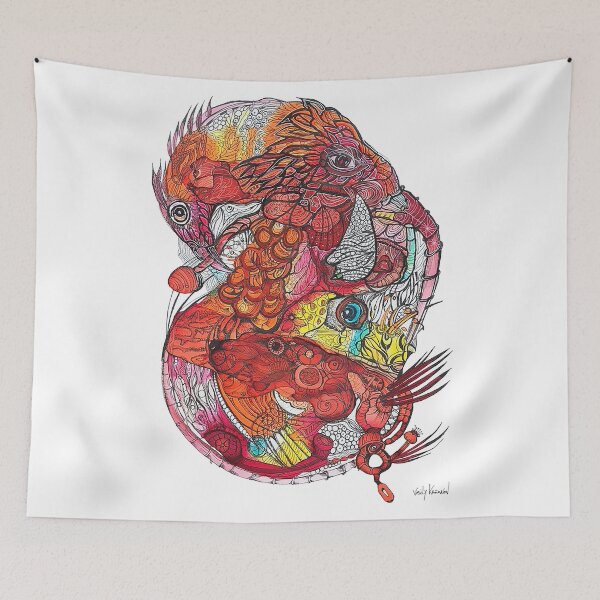 Item preview, The  Symbiotic Red designed and sold by fishtower.