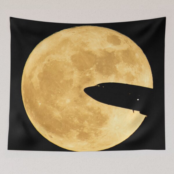 Item preview, Aircraft passing in front of the Moon designed and sold by 4empowear.
