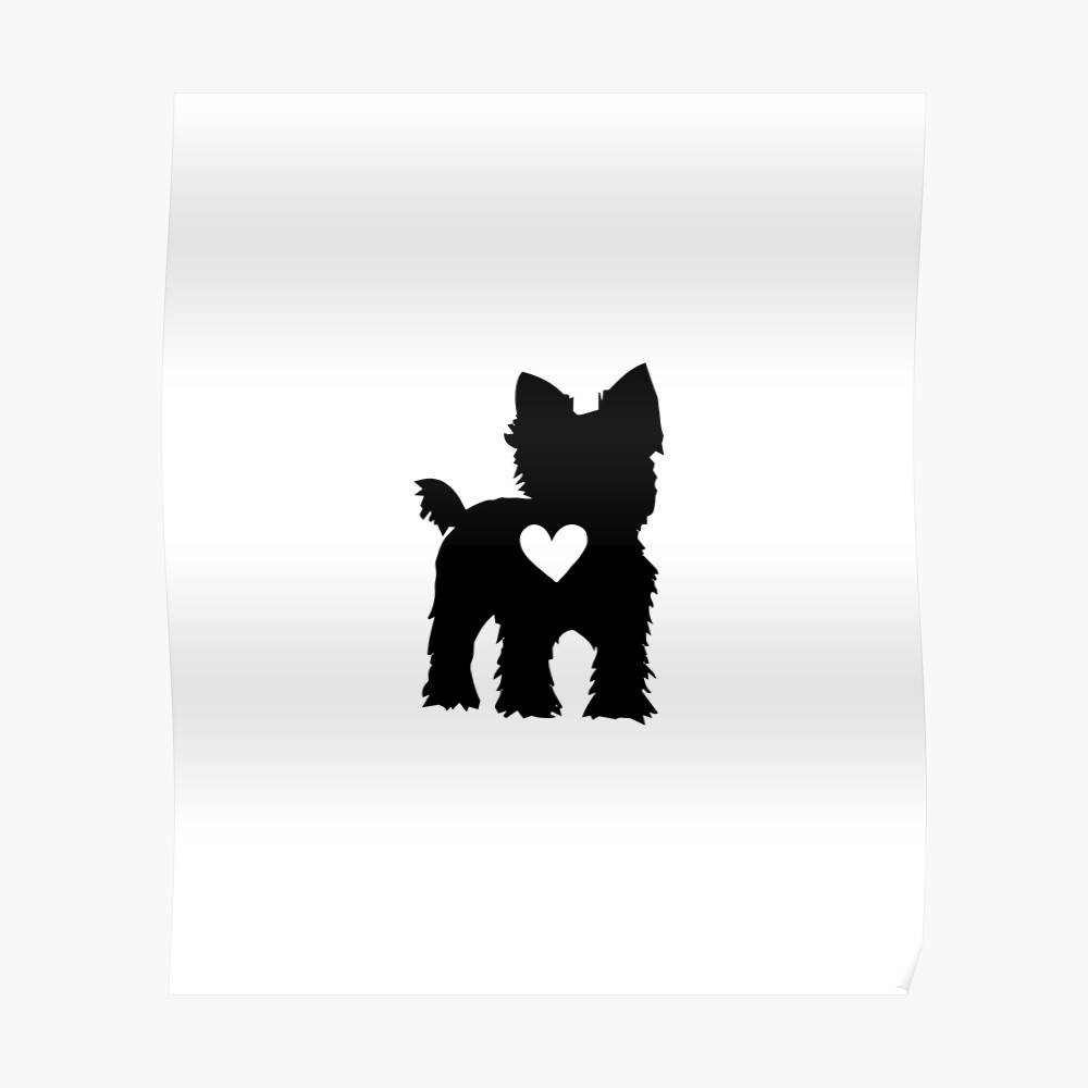 Download Yorkie Mama Yorkshire Terrier Yorkie Illustration Heart Paw Yorkie Gifts Cute Daddy Tees Teacup Yorky Black Pattern Mask By Annona Redbubble