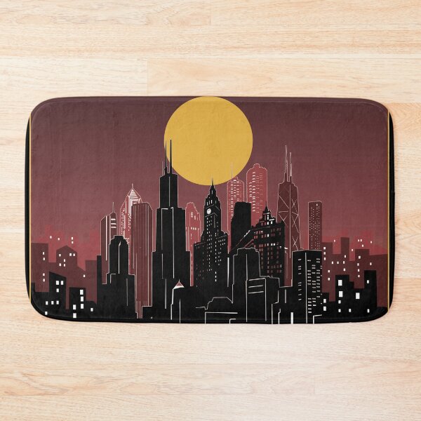 Item preview, chicago skyline designed and sold by BekimART2.
