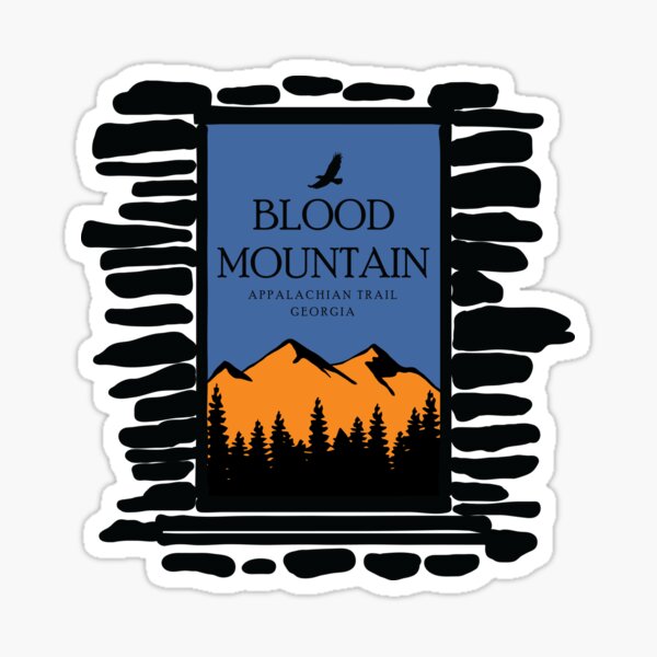 Artikel-Vorschau von Blood Mountain - Appalachian Trail, designt und verkauft von Moritz Schwäble.