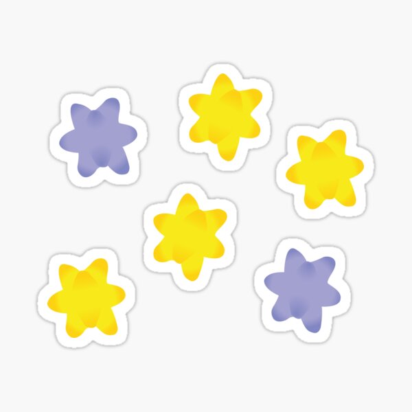 Virgo Star Fragments Sticker