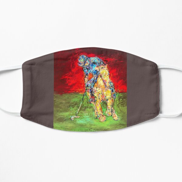 Polo in rot Maske