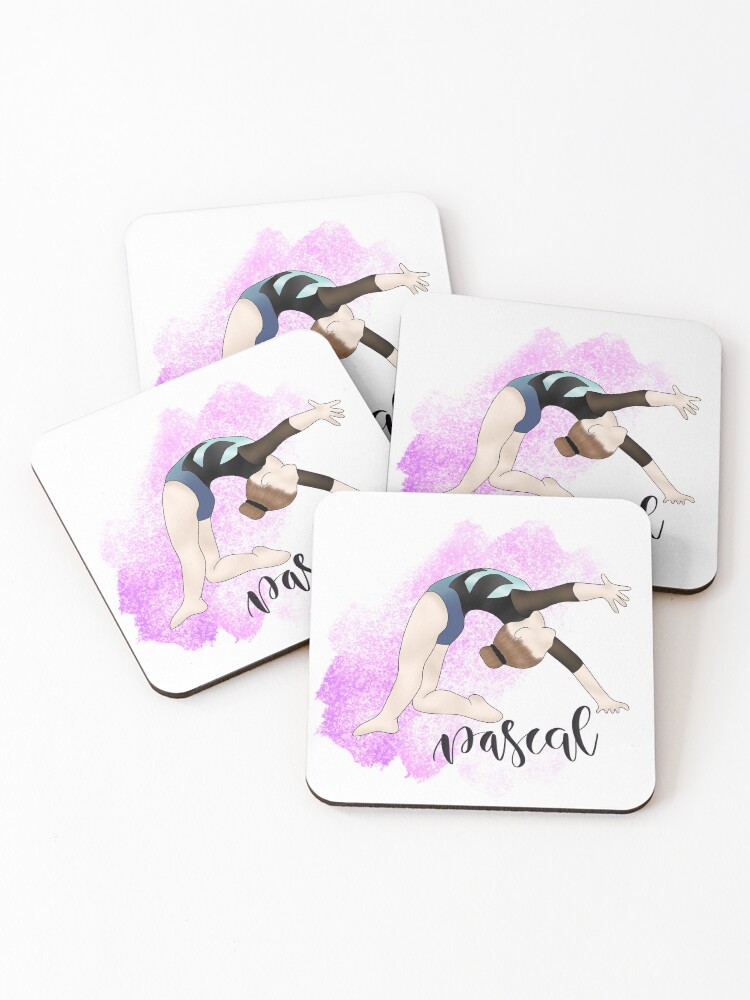 Thumbnail 1 of 5, Coasters (Set of 4), @pascal.b07 designed and sold by You2CartoonShop.