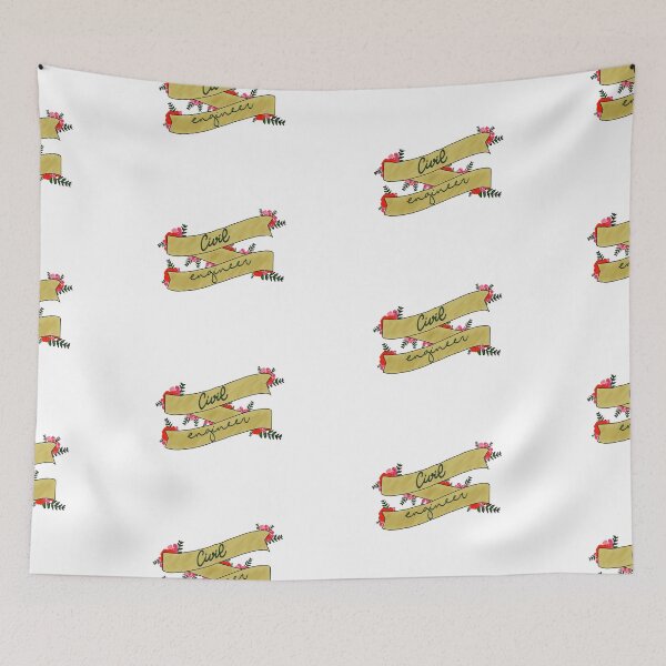 Item preview, Civil Engineer Banner in Green designed and sold by alliebugs21.