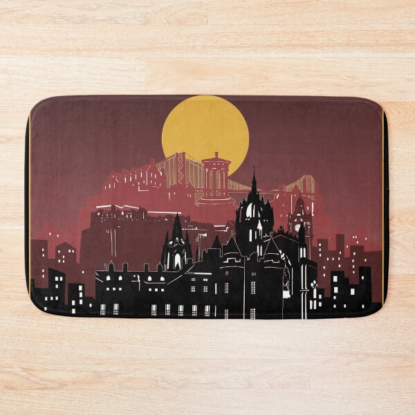 Item preview, edinburgh skyline designed and sold by BekimART2.