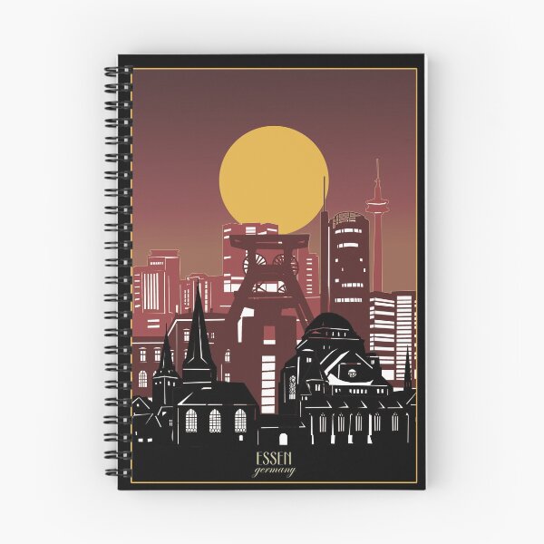Artikelvorschau, Essen Skyline entworfen und verkauft von BekimART2.