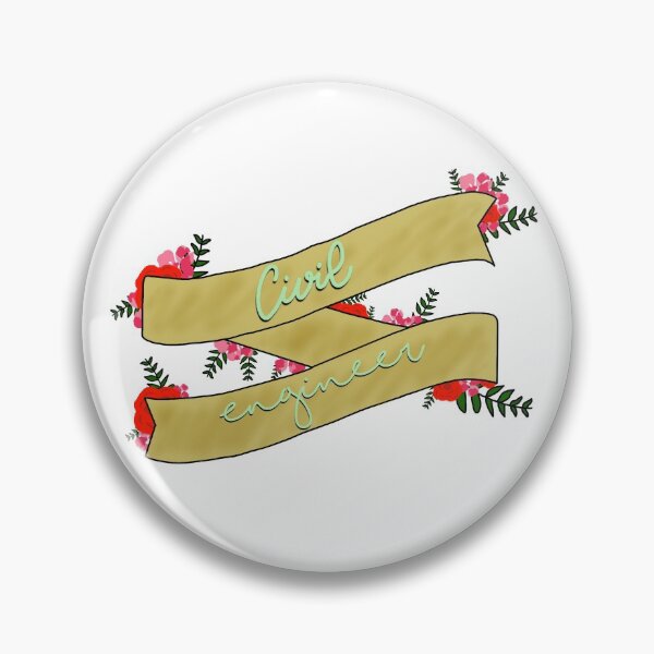 Item preview, Civil Engineer Banner in Mint designed and sold by alliebugs21.