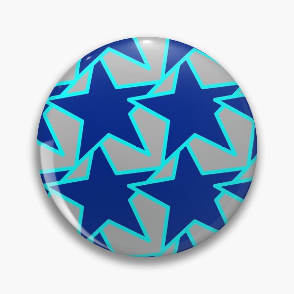 Item preview, Modern Star Geometric, Cobalt Blue  designed and sold by Marymarice.