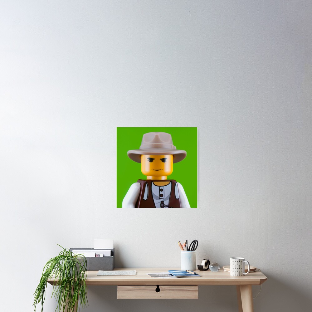 Joseph Beuys Portrait Poster