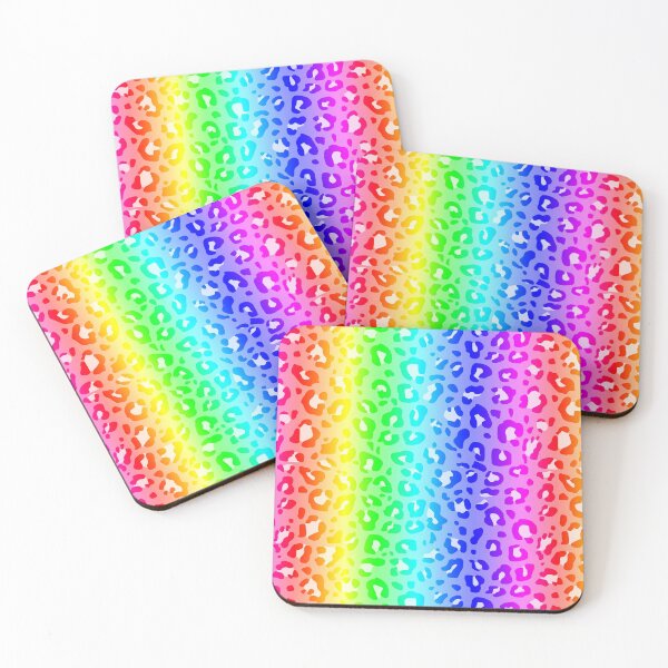 Item preview, Rainbow Aesthetic Leopard Print designed and sold by Bumblefuzzies.