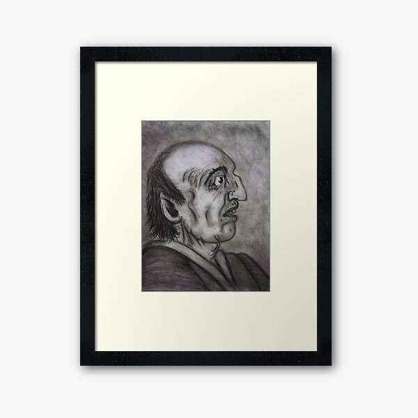 the speaker Framed Art Print